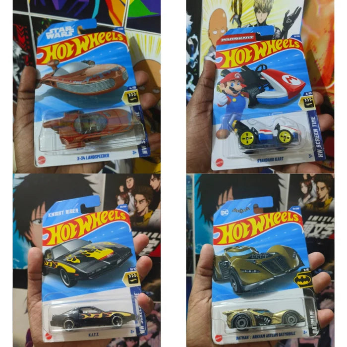 Hot Wheels Pop Culture (Set of 4 Cars)