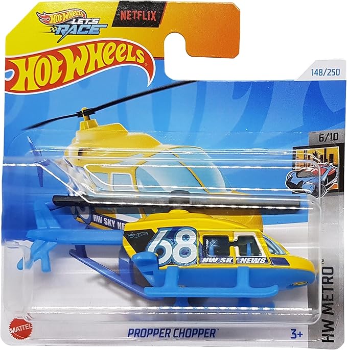 Hot Wheels Propper Chopper – HW Metro 6/10 – HTB18 – Short Card – 2024