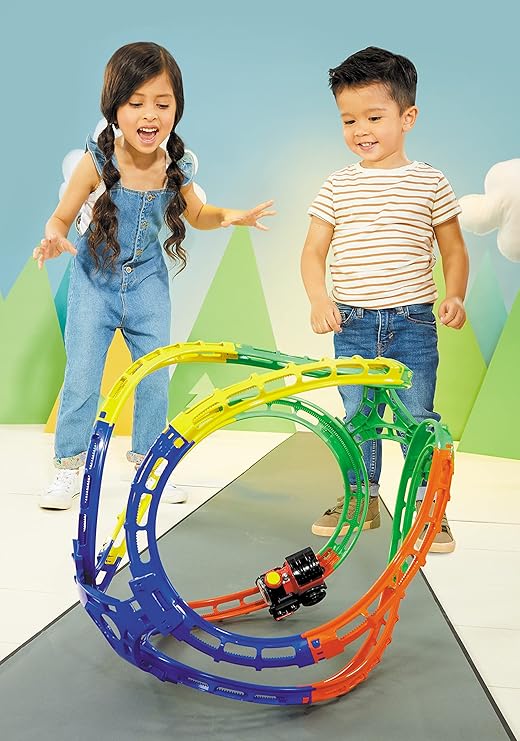 Tumble Train with Adjustable Rails