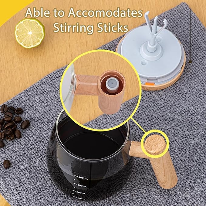 High Speed Electric Mixing Cup, Self Stirring Electric Coffee Cup 400ml