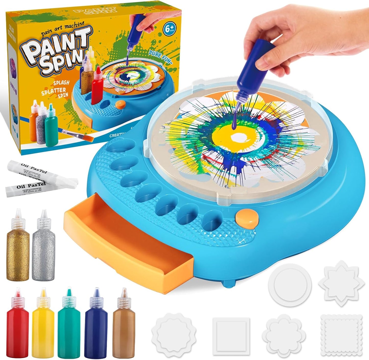 Paint Spin Art Machine Kit