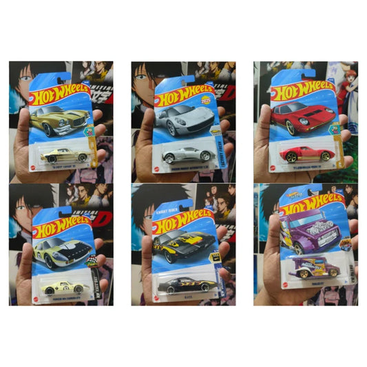 Hotwheels Set 2025 (Set of 6 Hotwheels)