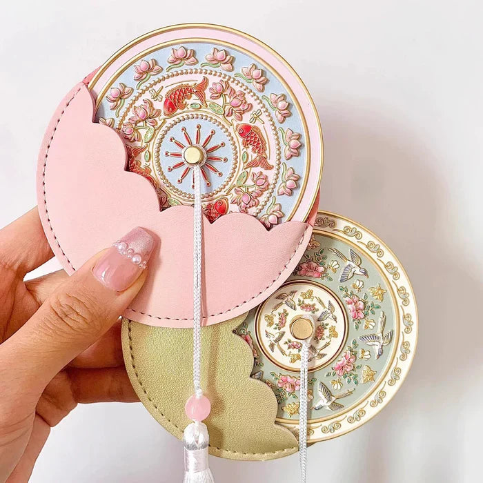 Handmade Enamel Mirror