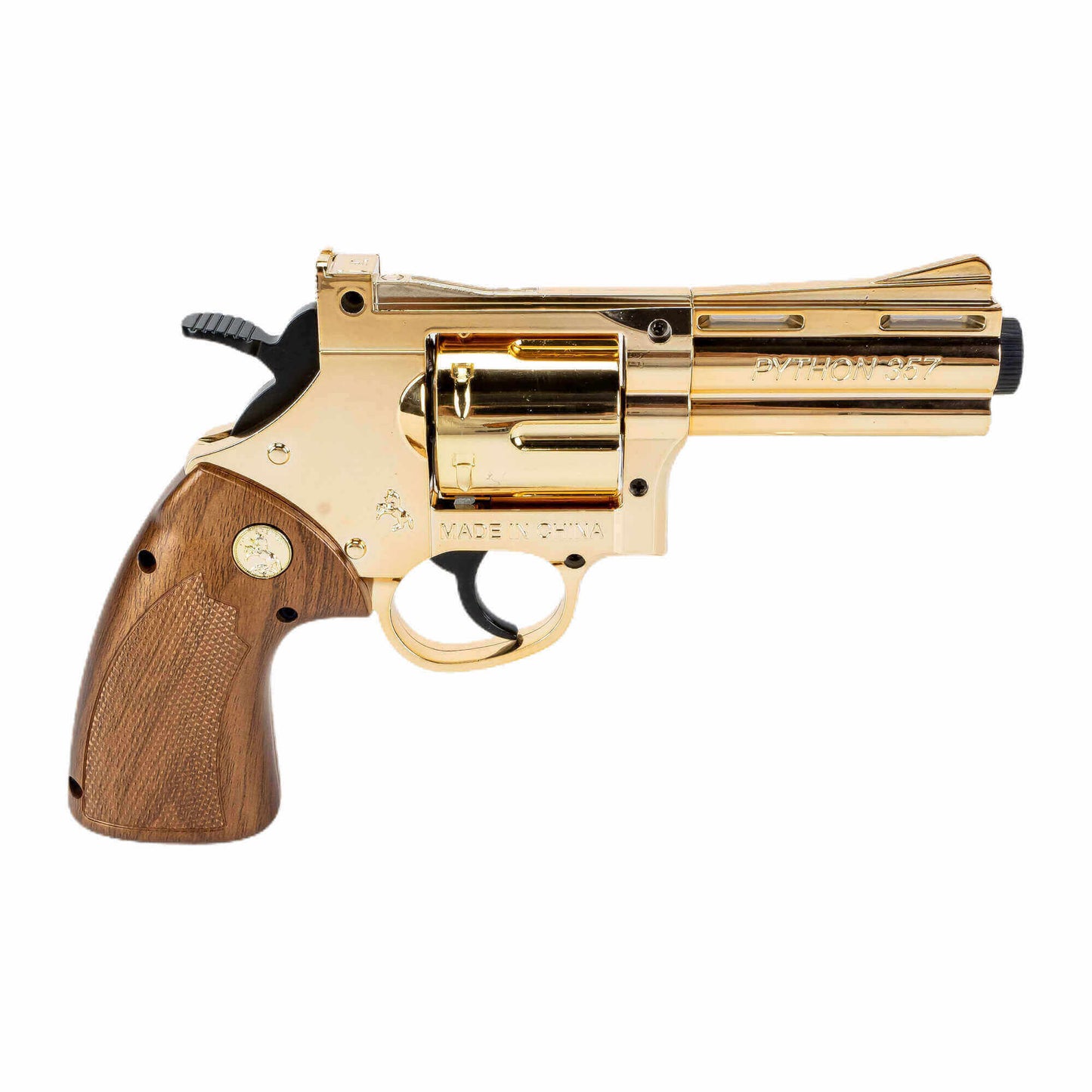 Python 357 Revolver Dart Blaster Golden Limited Edition