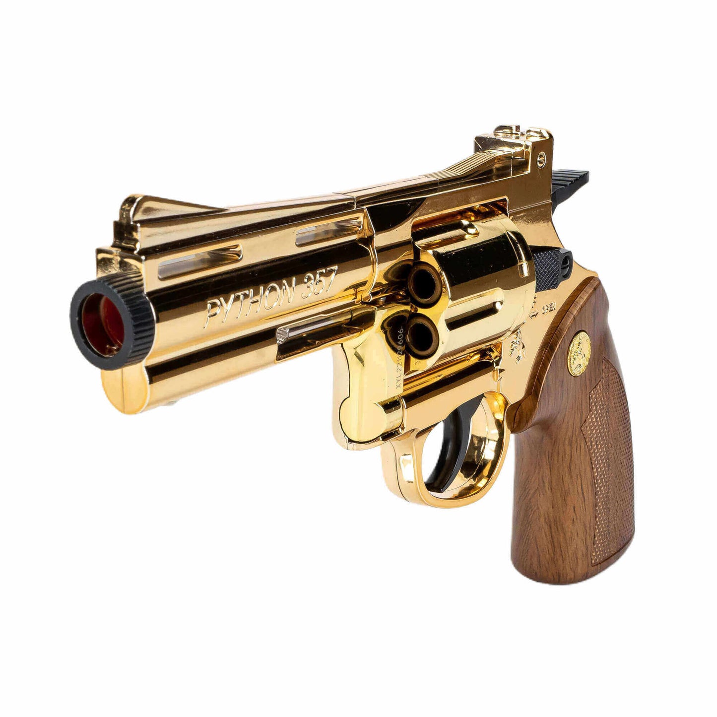 Python 357 Revolver Dart Blaster Golden Limited Edition