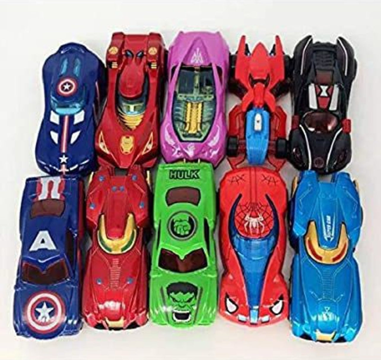 Avengers - 12 Super Cars | Die-Cast