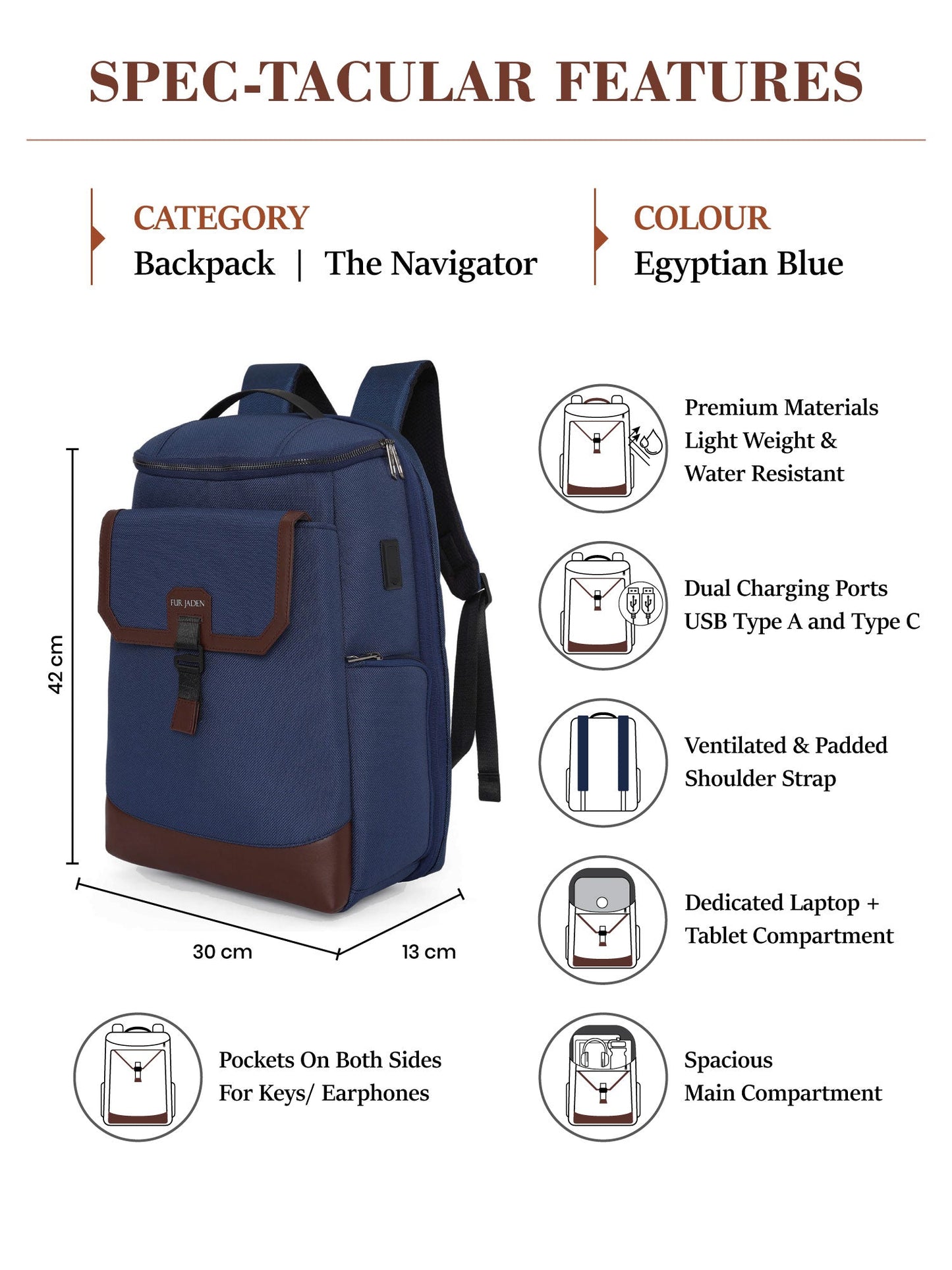 The Navigator - Egyptian Blue