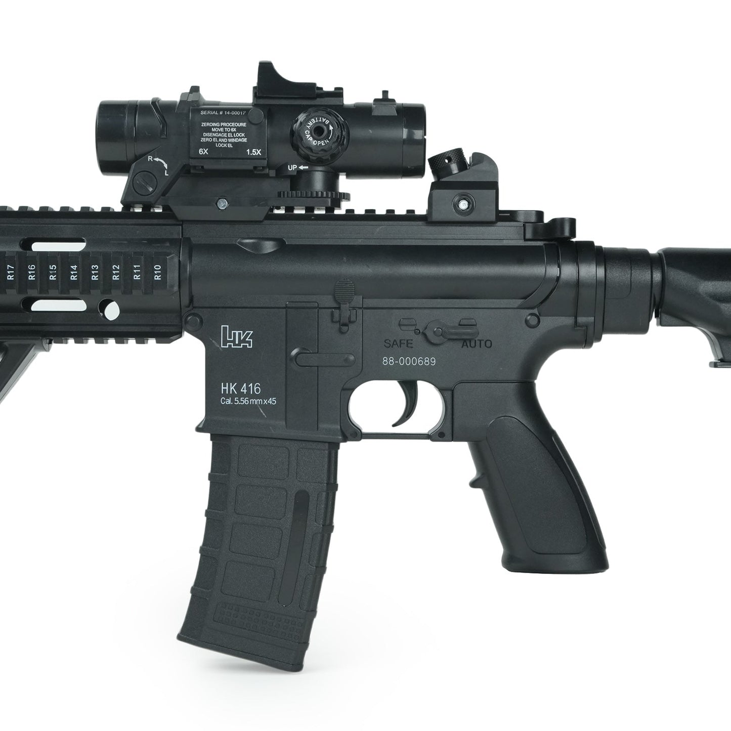 Electric HK416 Gel Blaster Lightweight Design