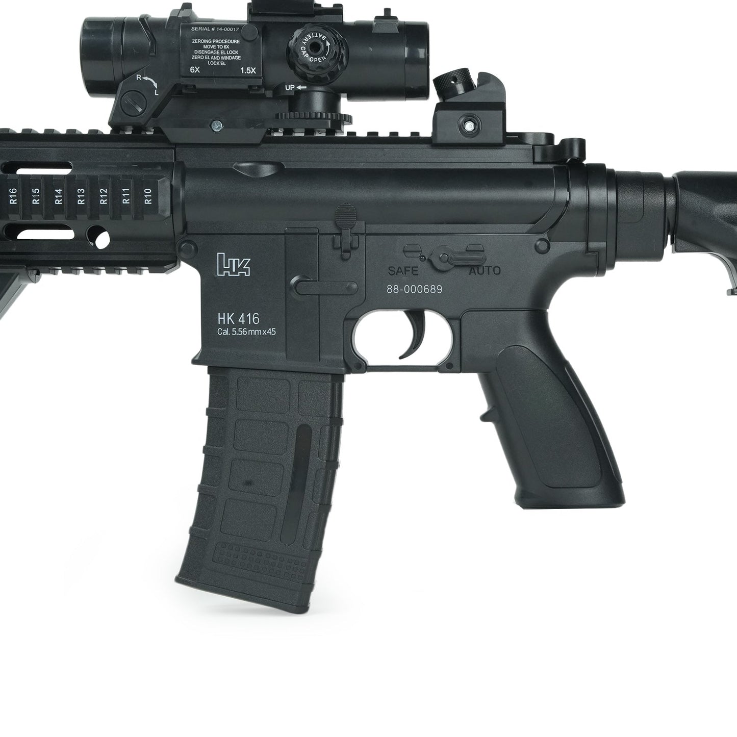 Electric HK416 Gel Blaster Lightweight Design