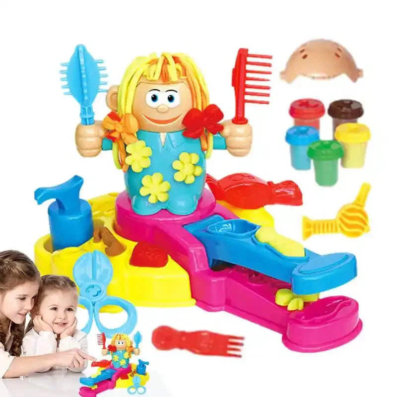 Hairdresser Color Clay Toy