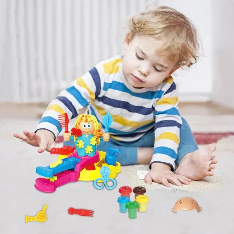Hairdresser Color Clay Toy
