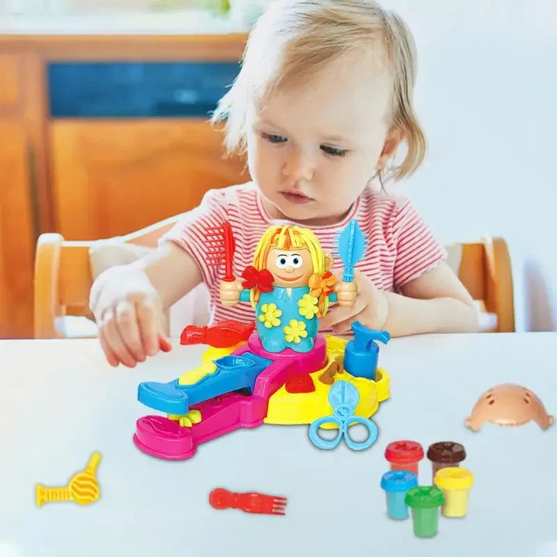 Hairdresser Color Clay Toy