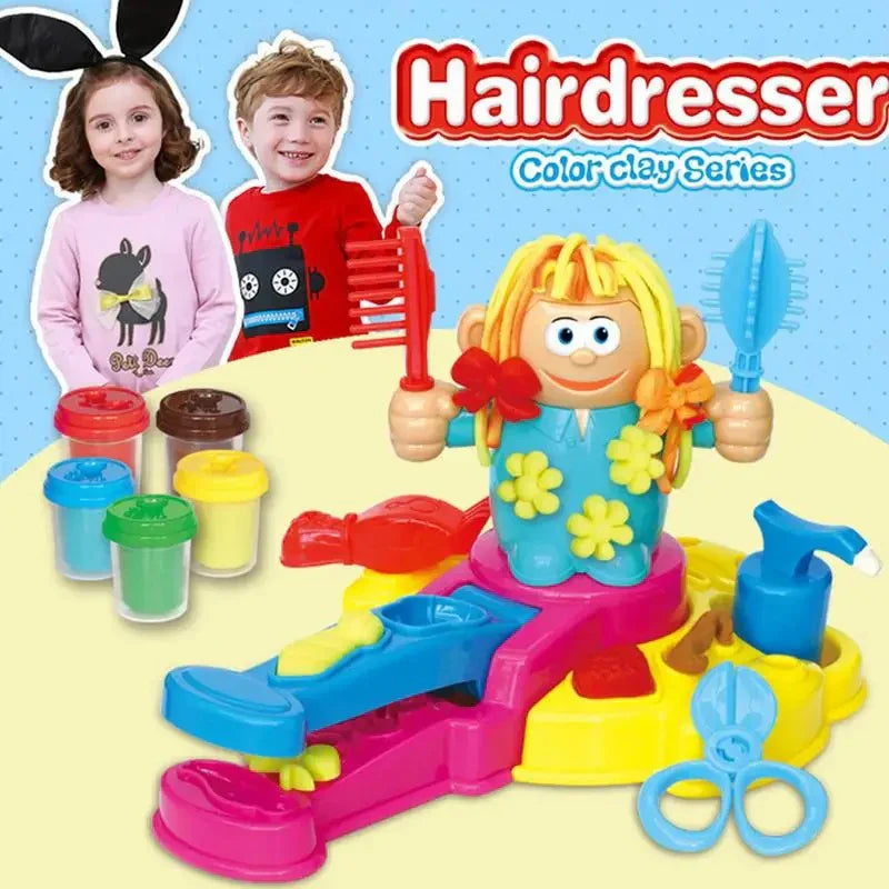 Hairdresser Color Clay Toy