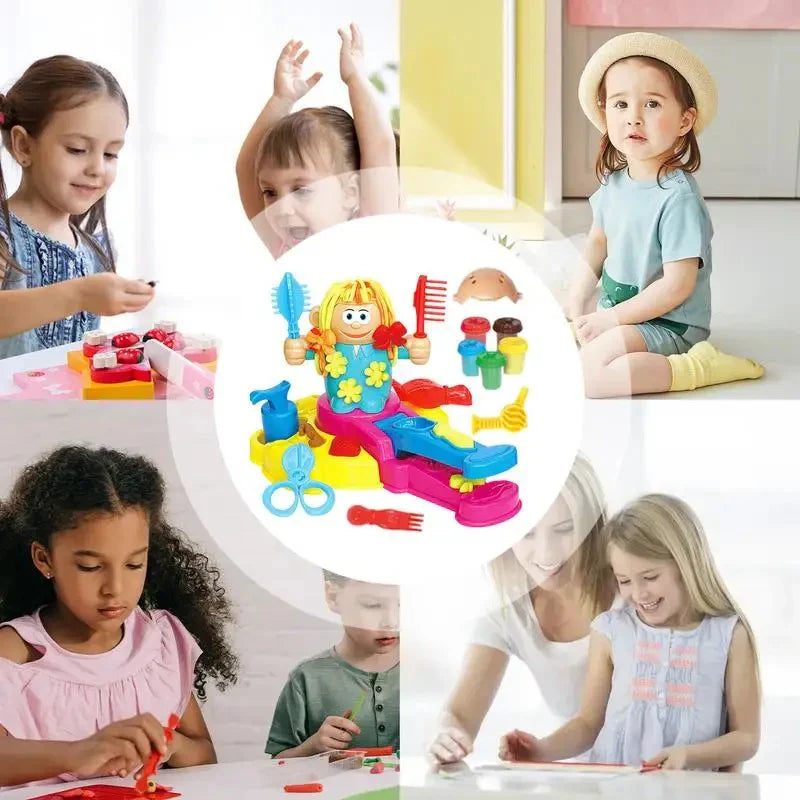 Hairdresser Color Clay Toy