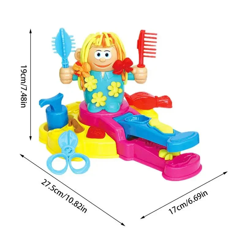 Hairdresser Color Clay Toy