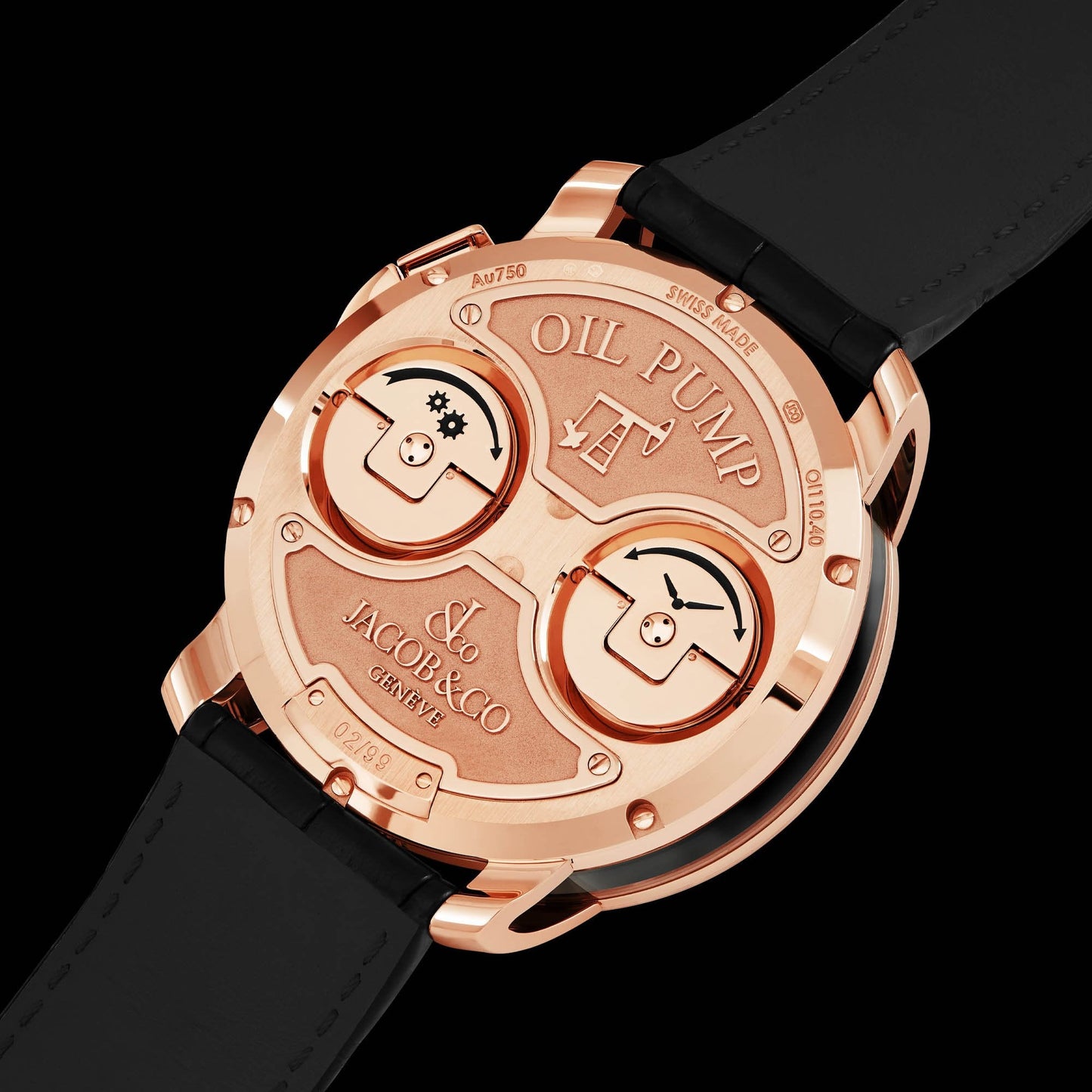 Oil Pump |  Rose Gold Jacob & Co.