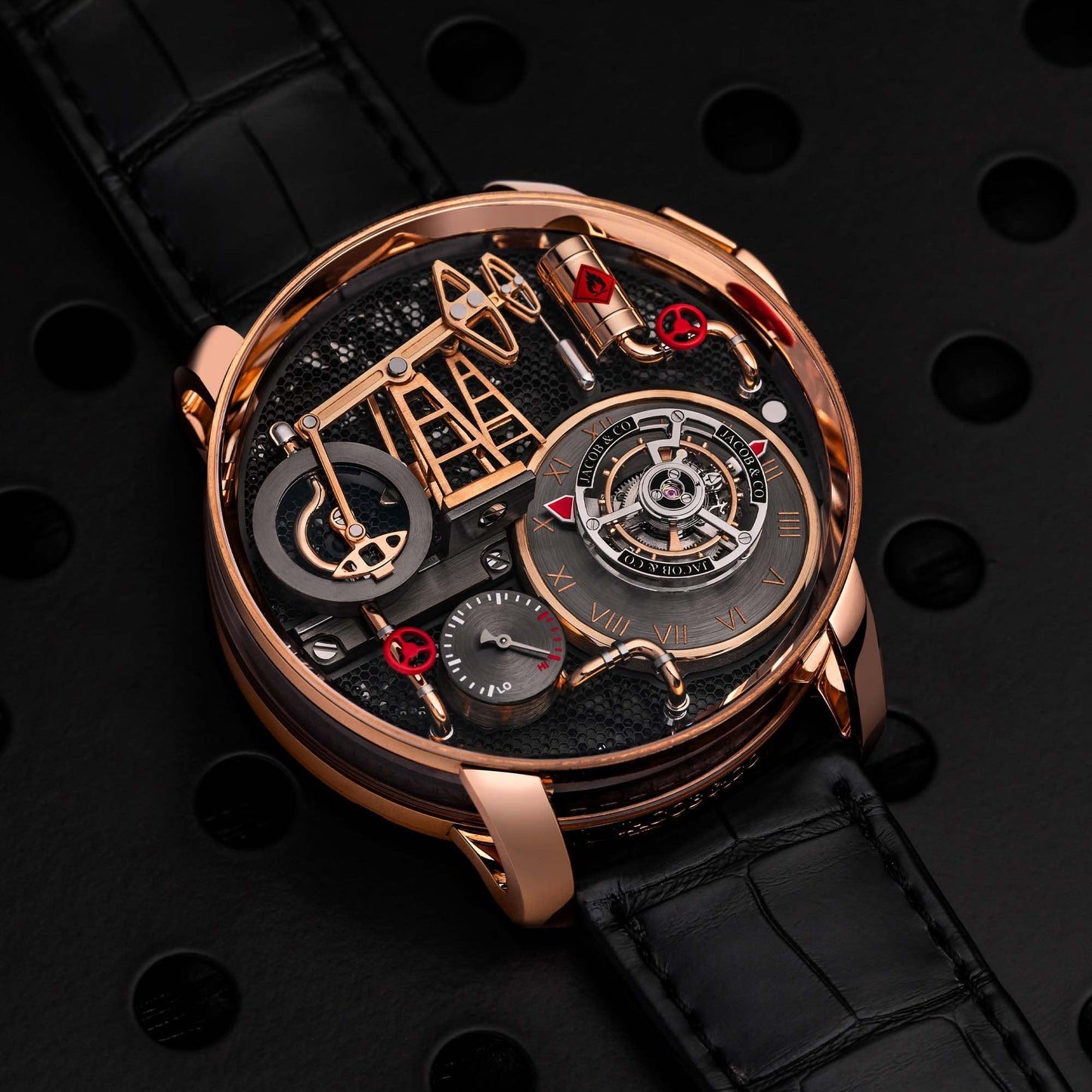 Oil Pump |  Rose Gold Jacob & Co.