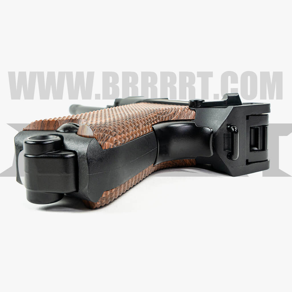 Luger P08 Shell Ejecting Laser Gun Toy