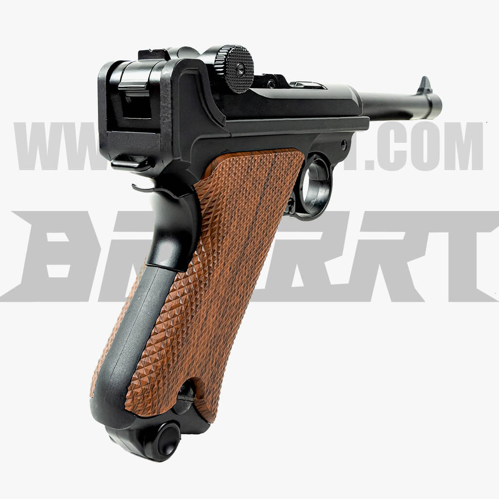 Luger P08 Shell Ejecting Laser Gun Toy