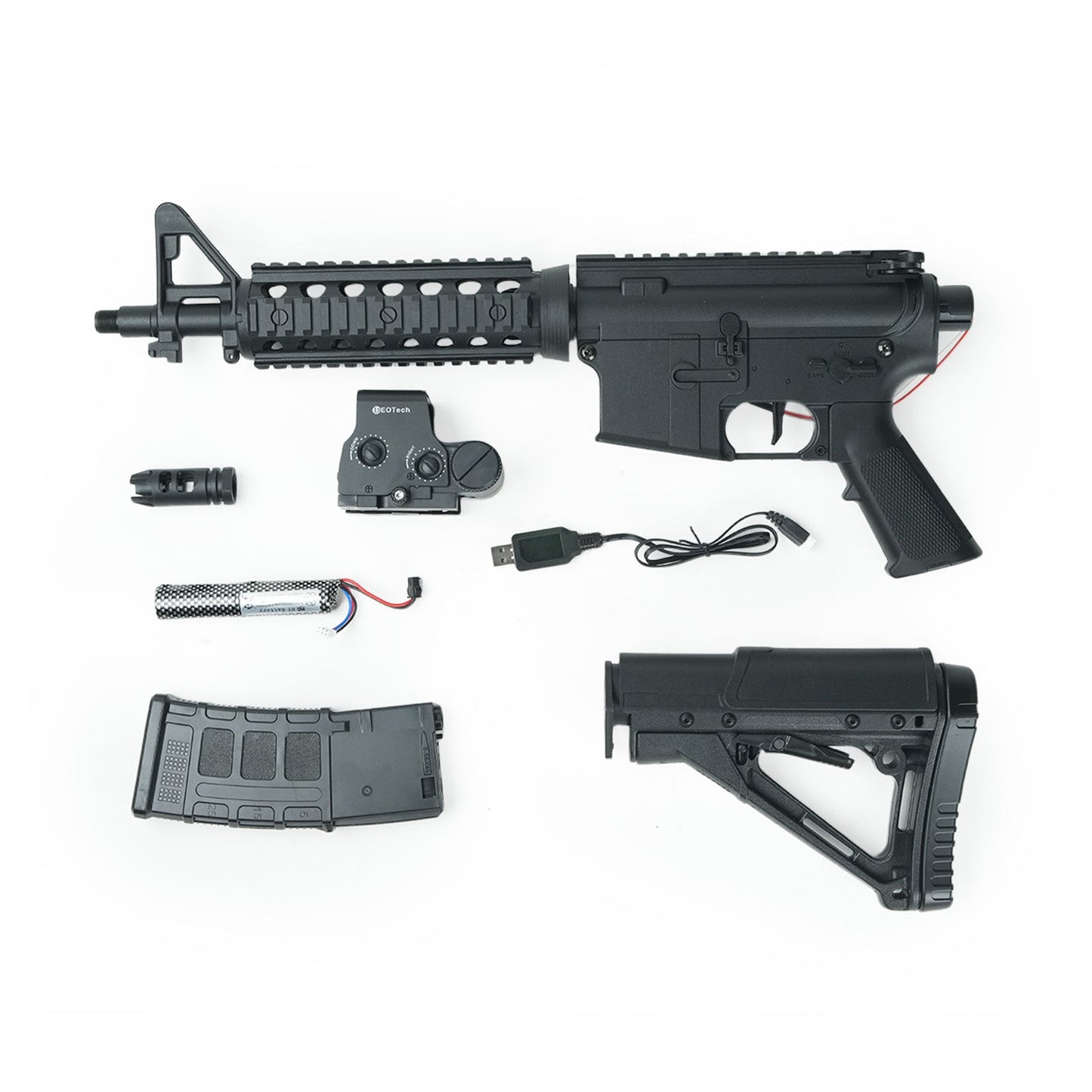 Electric M4A1 Gel Blaster – Full Auto Rifle Toy