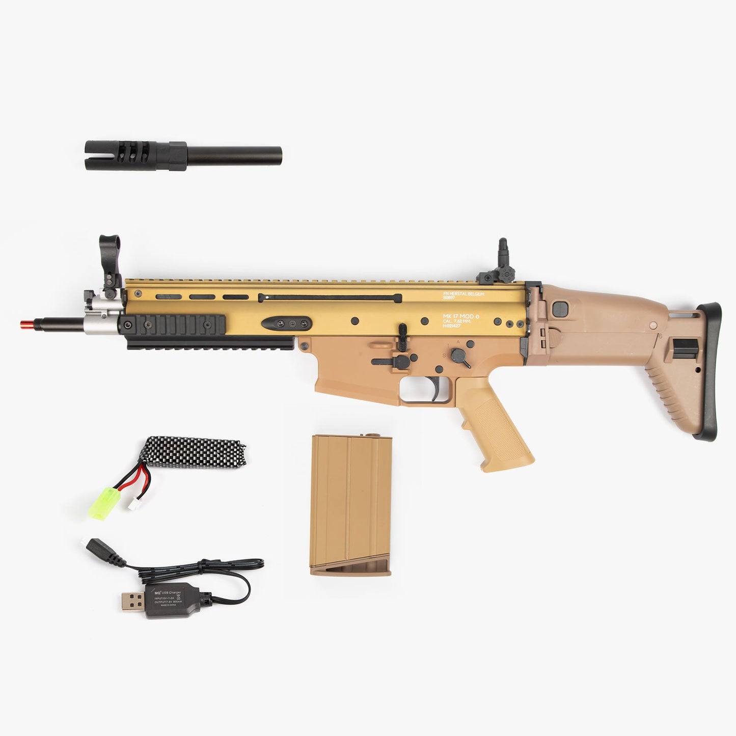 FN Scar-H MK17 Gel Ball Blaster