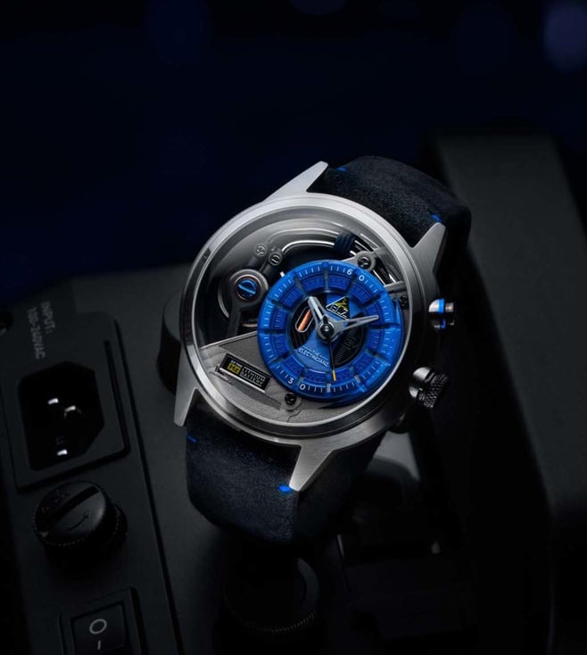 ZZ-A3C/02 The Stone Z Swiss Design 5 Led Nightlight Watch for Men