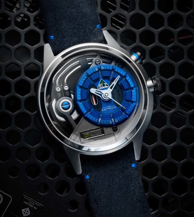 ZZ-A3C/02 The Stone Z Swiss Design 5 Led Nightlight Watch for Men