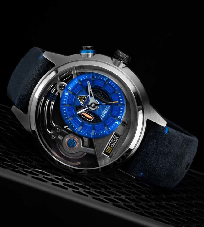 ZZ-A3C/02 The Stone Z Swiss Design 5 Led Nightlight Watch for Men