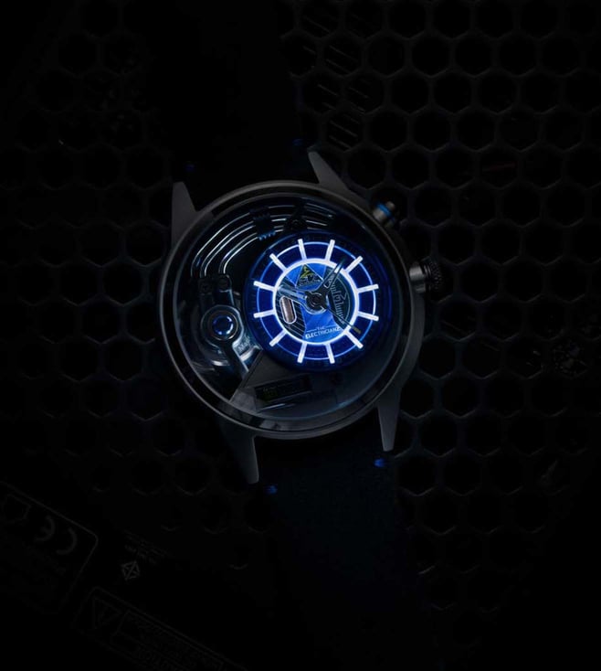 ZZ-A3C/02 The Stone Z Swiss Design 5 Led Nightlight Watch for Men