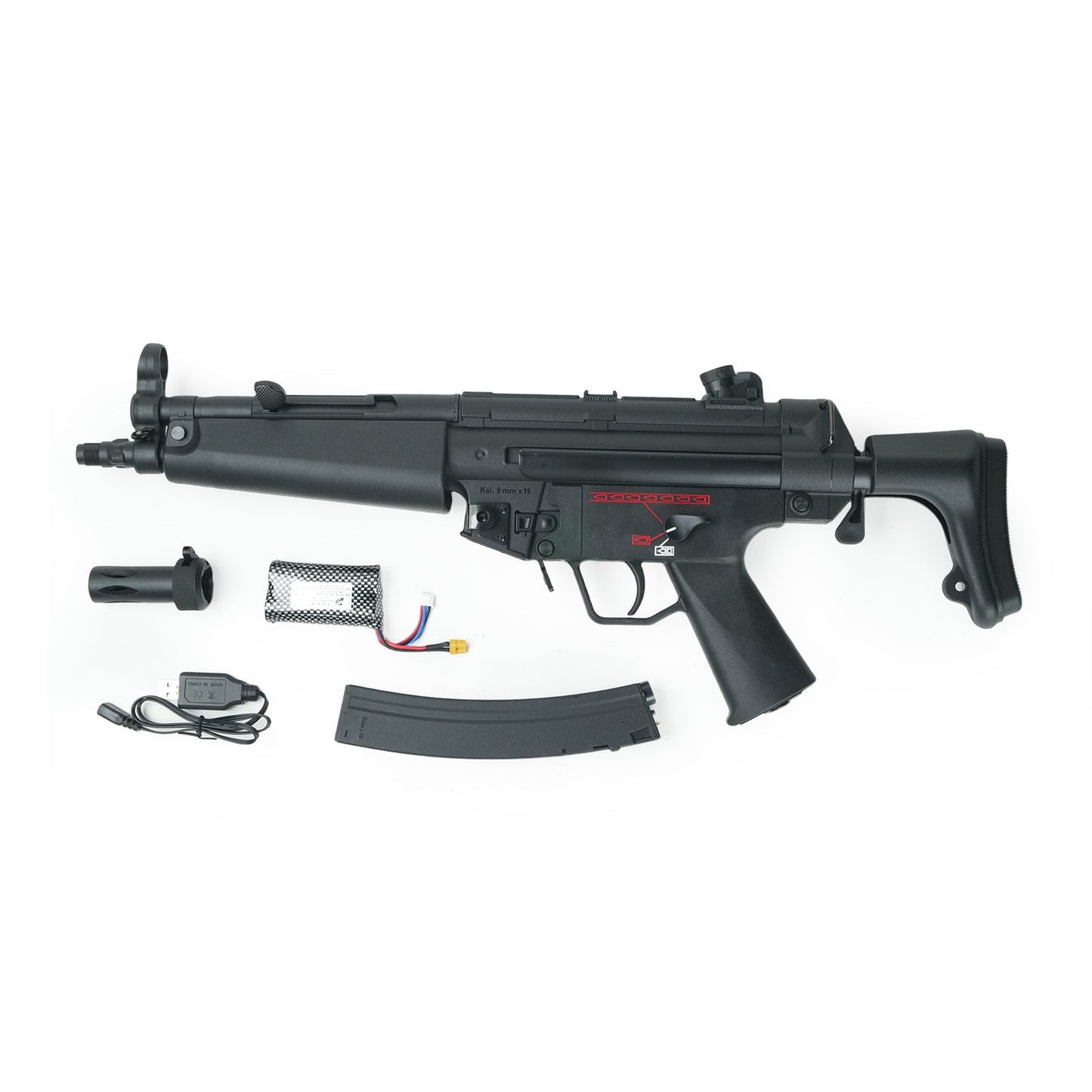 MP5 Electric SMG Style Gel Blaster