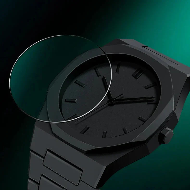 Arabic Numeral Watch (Black Aura)
