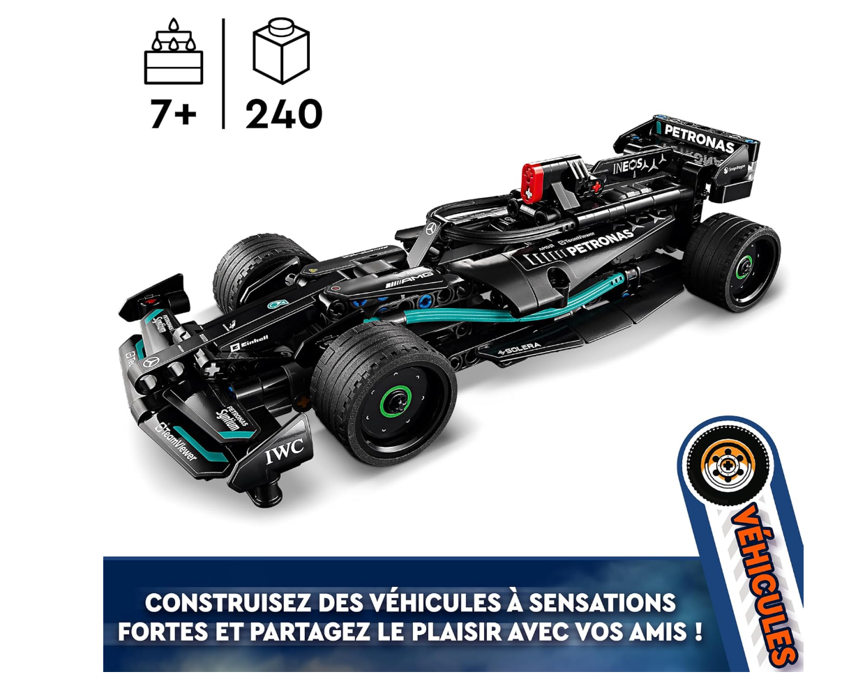LEGO Technic Mercedes-AMG F1 W14 E Performance Pull-Back 42165