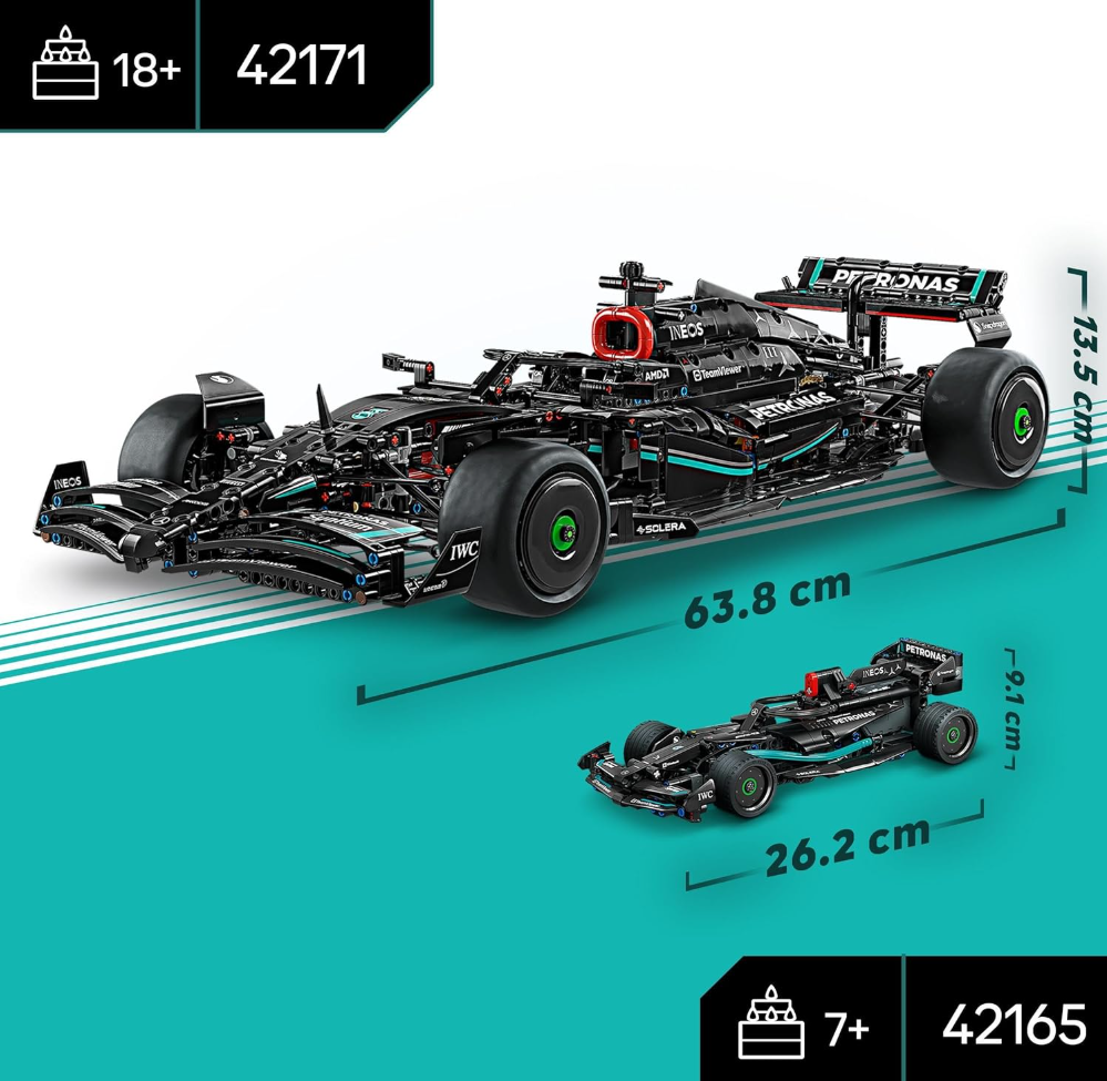LEGO Technic Mercedes-AMG F1 W14 E Performance Pull-Back 42165