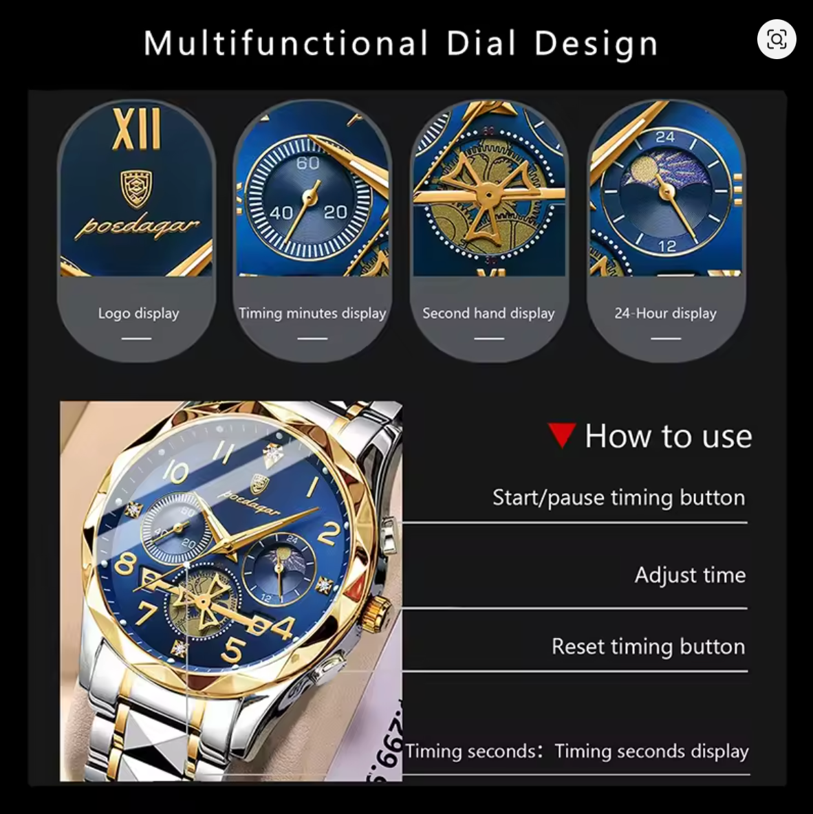 AstroVanta - Bold, luxurious, and mechanically expressive - Men's watch