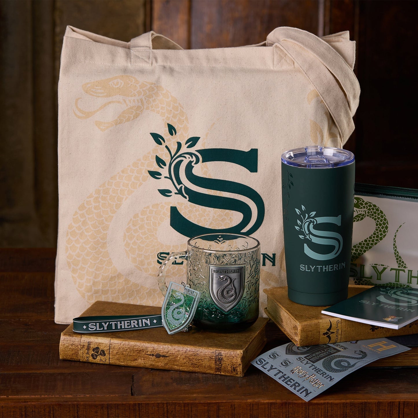 House Mascot Slytherin Tote Bag