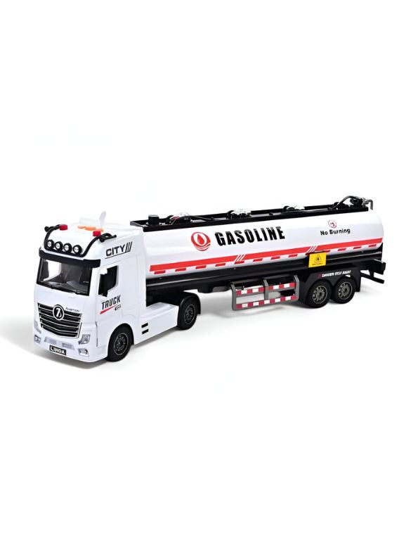 Realistic Gasoline Transport Truck (Friction Powered)