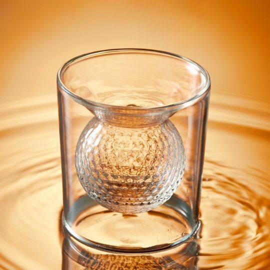 Double Layer Golf Ball Glass