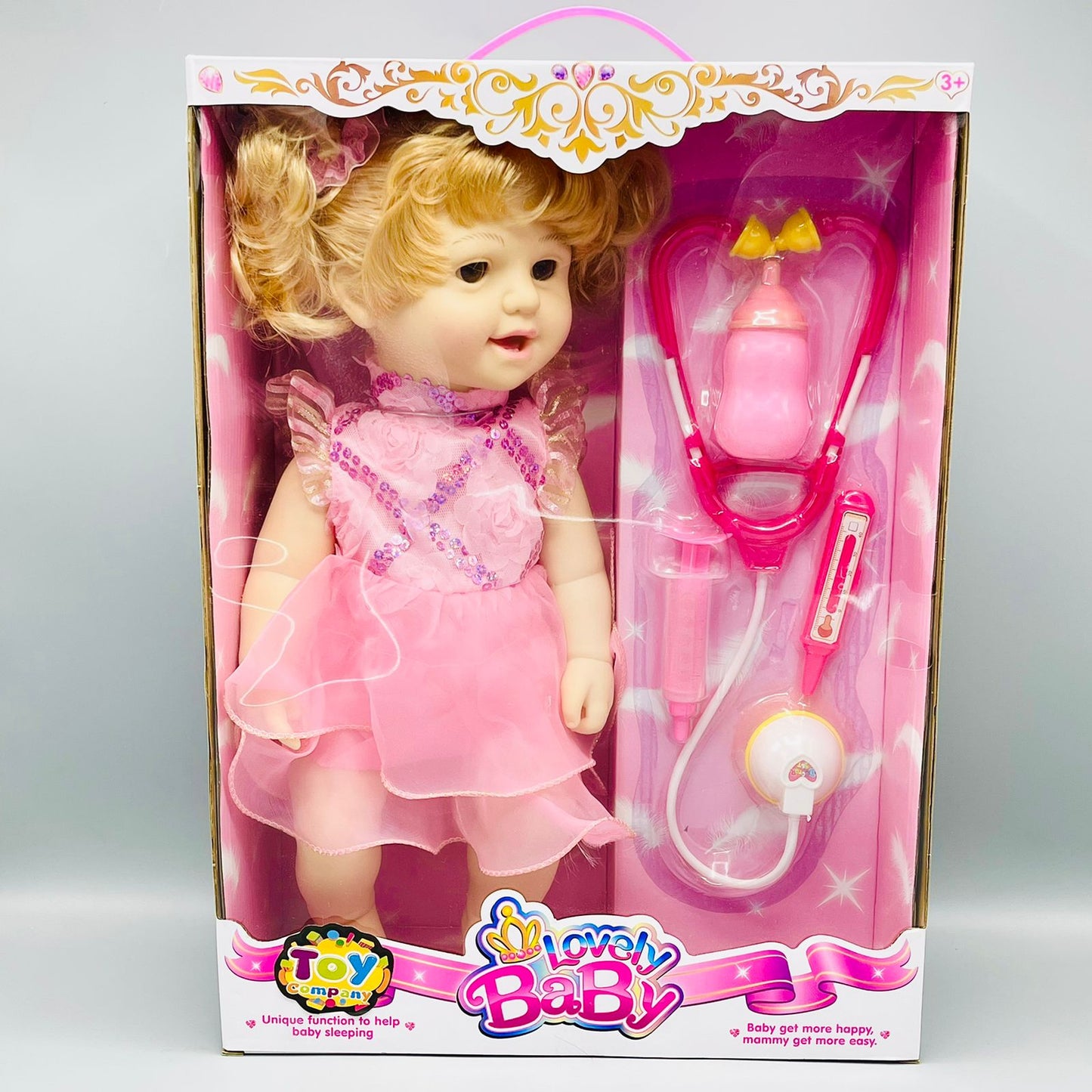 Realistic Face Movement Girl Doll