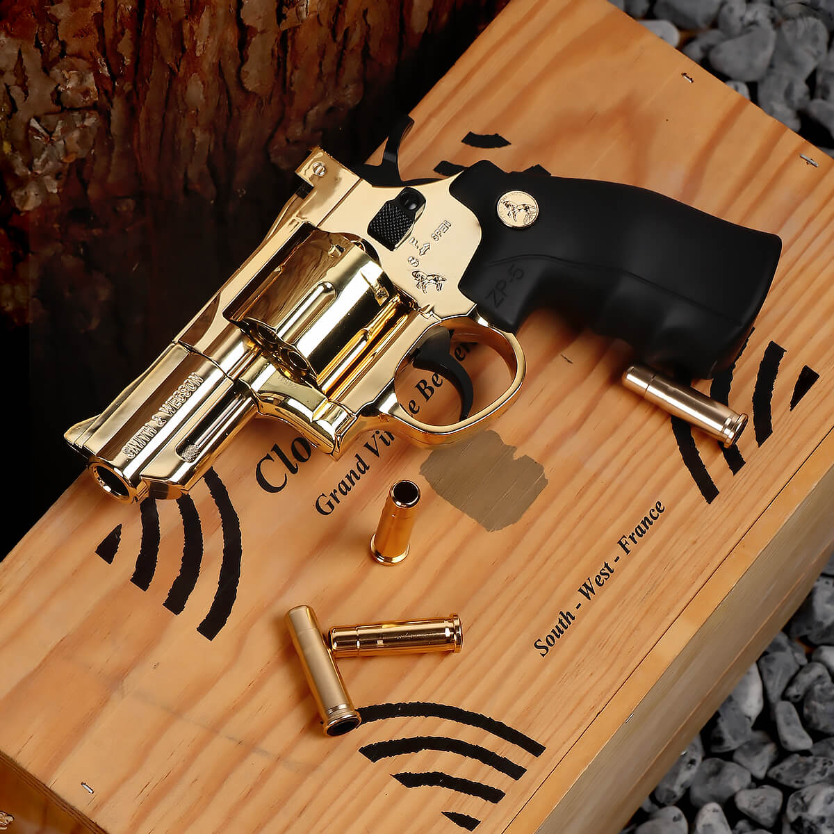 ZP5 Revolver Soft Bullet Toy Upgraded