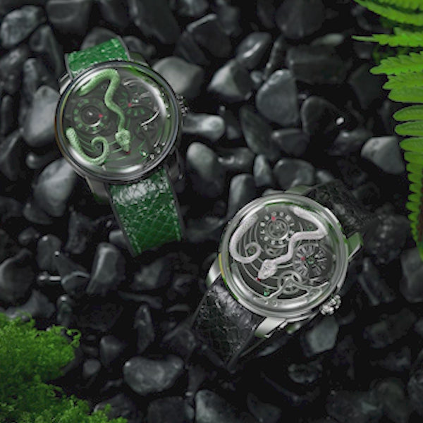 Craftmanship Series Silver Snake Automatic Watch