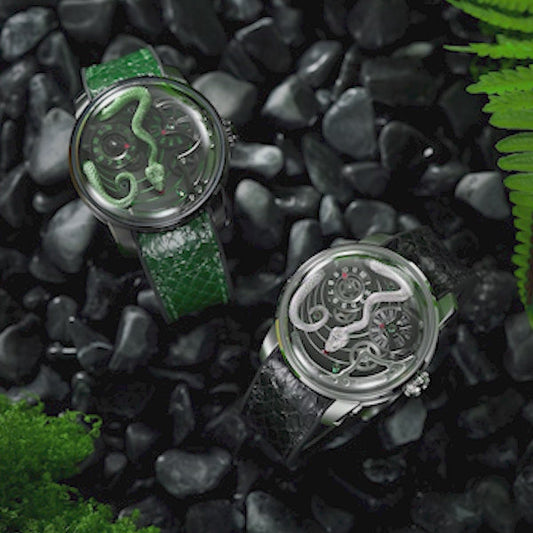 Craftmanship Series Silver Snake Automatic Watch