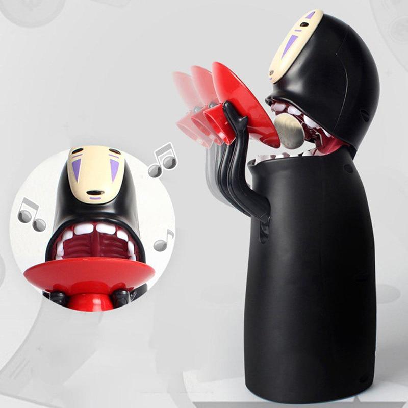 Studio Ghibli's Spirited Away Kaonashi No-Face Piggy Bank Toy