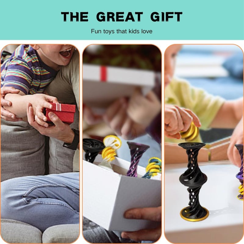 Spiral Cone Fidget Toy