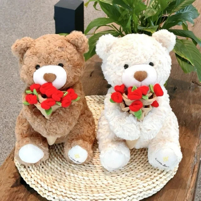 Rose Bouquet Bear