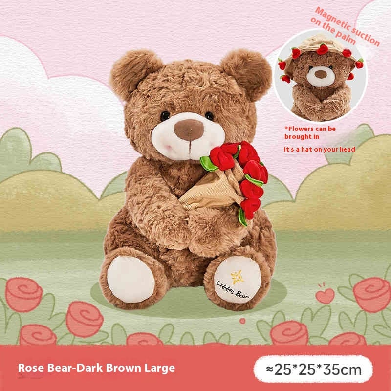 Rose Bouquet Bear
