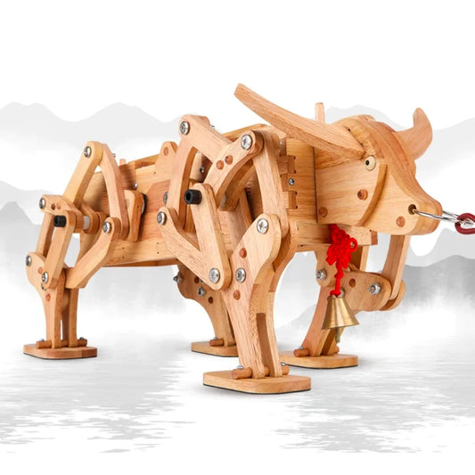 🐄 DIY Movable 3D Wooden Cow Puzzle