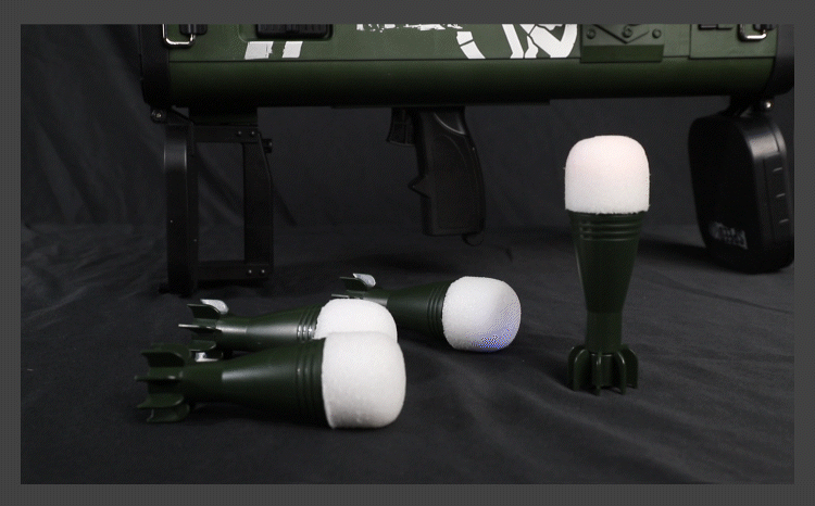 Foam Rocket Launcher Bazooka