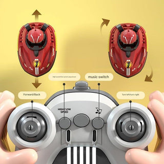 2-Player Remote Control Bumper Cars with Ejecting Drivers