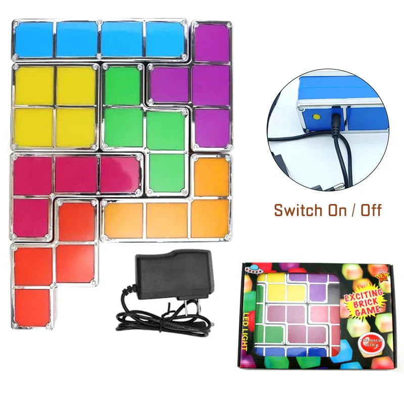 Night Light Tetris Puzzle