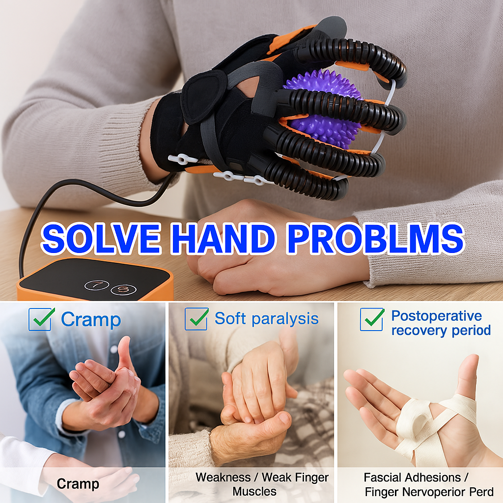 Automatic Glove Hand Trainer - Effortless Exercise